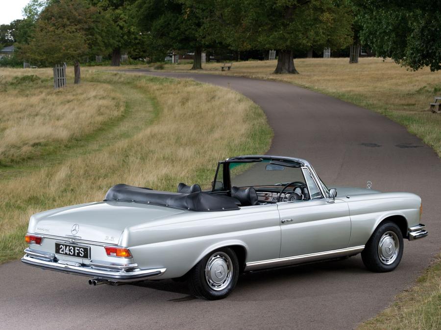  Mercedes-Benz 280 SE Cabriolet 1967 года  (UK) (фото 3 из 7)